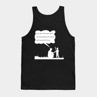 Father Son Baseball Tank Top